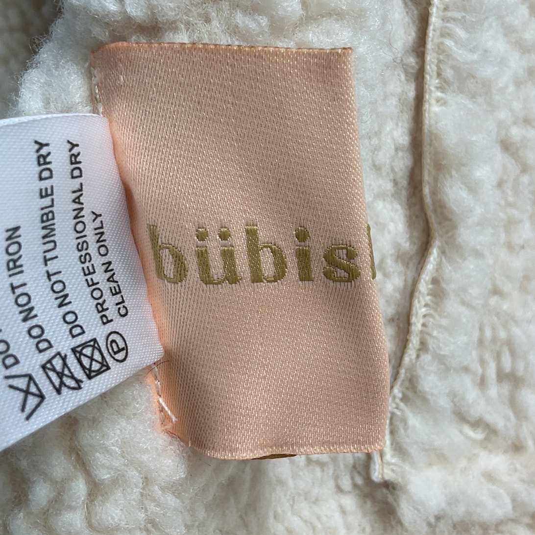 Bubish Faux Leather Ivory Poppy Vest Size S — image 4 of 5